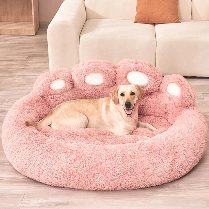 Cuddle Paws Plush Pet Bed