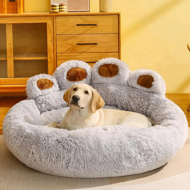 Cuddle Paws Plush Pet Bed