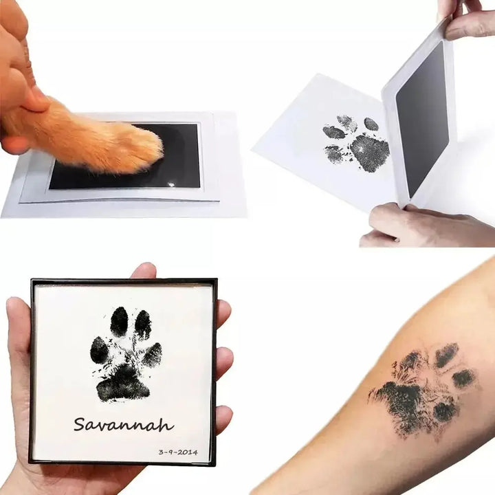 🐾 Forever Paws Keepsake: Capture Your Pet’s Paw Prints Without the Mess! 🖼️