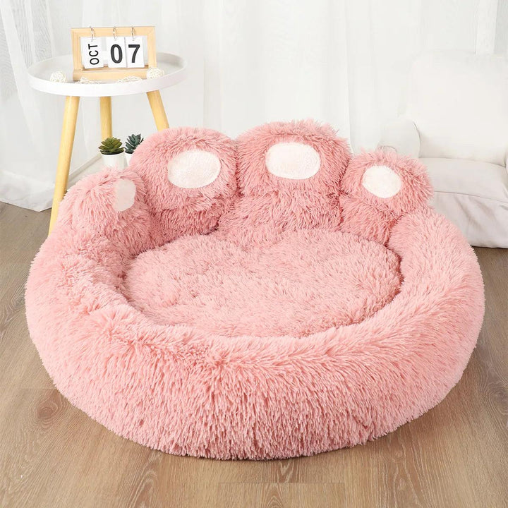 Cuddle Paws Plush Pet Bed