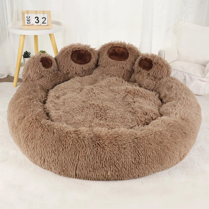 Cuddle Paws Plush Pet Bed