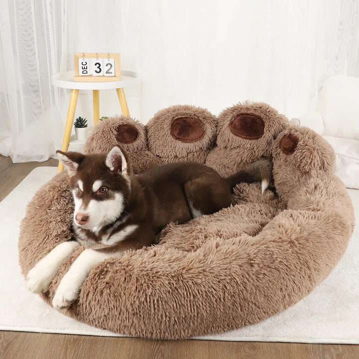 Cuddle Paws Plush Pet Bed