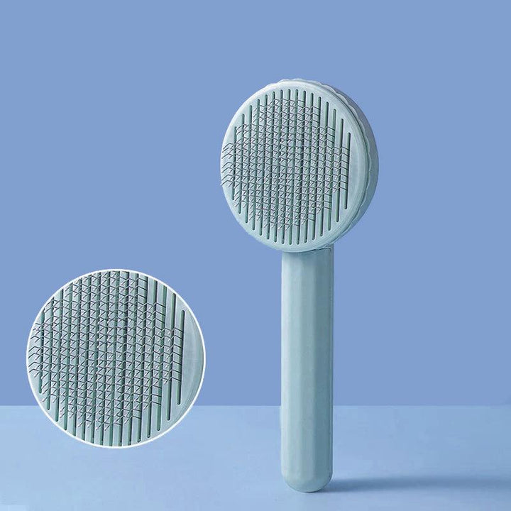 Pet Hair Removal Comb Self Cleaning Brush